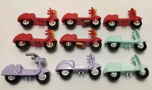 Lego Lot Of 9 Scooters Minifigure Scale - Picture 1 of 1
