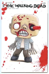 Walking Dead Comic #150 Hand Drawn Funko Zombie art by Alan Rimell 1 off Piece - Picture 1 of 3