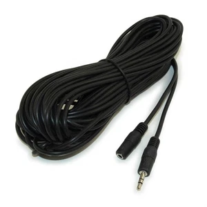 50ft 3.5mm Mini-Stereo TRS Male to Female Audio Extension Cable - Picture 1 of 3