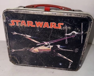Vintage 1977 Star Wars Thermoskanne LUNCHBOX schlechter Zustand - Bild 1 von 6