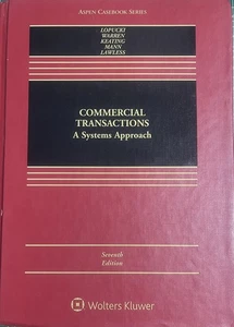 Commercial Transactions A Systems Approach 2020 7th Edition Hardcover - Picture 1 of 1