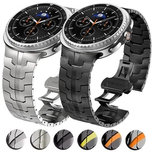Metal Band for Samsung Galaxy Watch 8/8 Classic 40/44/46mm Luxury Titanium Strap - Picture 1 of 65