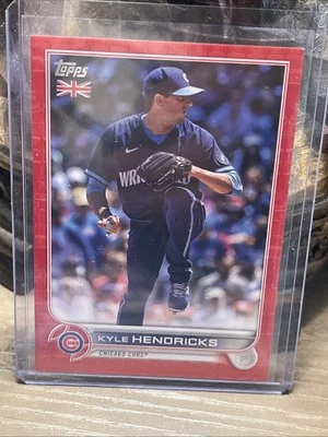 2022 Topps Series 1 - Kyle Hendricks #168 - Image 1 of 2