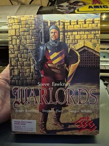 WARLORDS GAME X COMMODORE AMIGA SU FLOPPY DISK BOX ORIGINALE - Zdjęcie 1 z 17