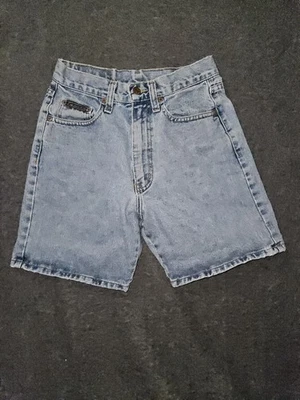 Pantalones Cortos Pepe Jeans De Colección Para Mujer 26 Tiro Alto Bordados Hechos en EE. UU. Años 90 Denim Foto 1 de 4