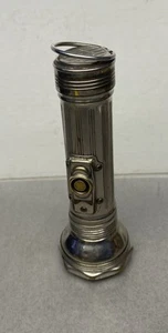Vintage Eveready Flashlight Metal~ Lamp # 1197 ~Case # 2661 Thick Glass - Picture 1 of 15