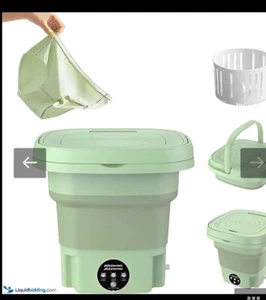 Mini Washing Machine Automatic Portable Washer Machine Underwear Baby Clothes 8L - Picture 1 of 4