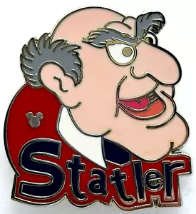 2008 DISNEY Trading Pin - The MUPPETS - STATLER HEAD Hidden Mickey - Bild 1 von 2
