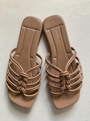 Marc Fisher LTD Sz 7M Nude Maebry 2 Flat Sandals - Image 1 of 4