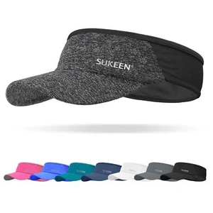 Sports Sun Visor Men Women Lightweight Packable Cooling Stretchy Visor Hat fo... - Picture 1 of 6