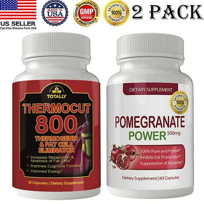 Thermocut脂肪燃烧器药石榴提取物减肥膳食补充剂 — 第 1/4 张图片