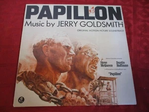 LP OST PAPILLON Jerry Goldsmith orig 1st/p EMI ELECTROLA GER 1973 - Picture 1 of 5