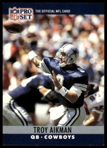1990 Pro Set FACT Cincinnati #78 Troy Aikman - Picture 1 of 2