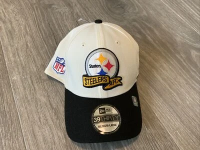 Gorra New Era Pittsburgh Steelers 2022 lateral 39THIRTY para hombre talla: M/L Foto 1 de 4