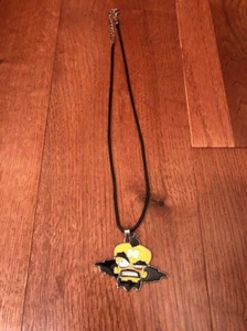 Crash Bandicoot Doctor Neo Necklace Pendant Choker Cosplay Rare Hot Rare & Pouch - Picture 1 of 2