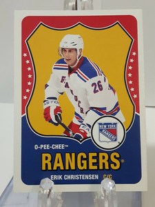2010-11 O-Pee-Chee Hockey Retro Base #77 - Erik Christensen