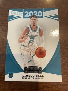 2020-21 Contenders 2020 Draft Class Contenders #25 LaMelo Ball RC Hornets - Picture 1 of 6