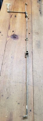 Vintage Brass Transom Window Hardware Operator  42 1/2" Long GA9841 - Image 1 of 4