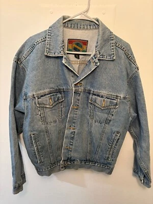 Structure Jeanswear 90s Vintage Denim Jean Jacket Coat Mens Size M - Image 1 of 3