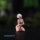 1/43 Bikini 2B Girl Scene Props Miniatures Figurines Model For Cars Vehicles Toy