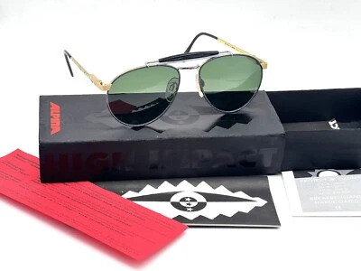 GAFAS DE SOL PILOTO ALPINA "EL NAVEGADOR" DAMAS Y CABALLEROS MUY RARAS Y Paquete Completo Foto 1 de 4