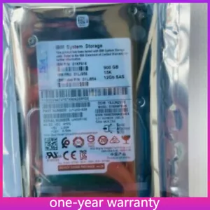 IBM 01LJ859 01LJ956 01KP916 Storage V3700 V2 900G 2.5" 15K 12G HDD Hard Drive - Picture 1 of 5