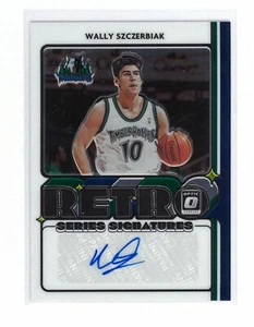 Wally Szczerbiak 2020-21 Panini Donruss Optic Retro Series Signatures Auto /99 - Picture 1 of 2