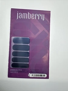 Jamberry Nail Wraps Baltic Breeze (glimmer) Full sheet (blue metallic) - Picture 1 of 2