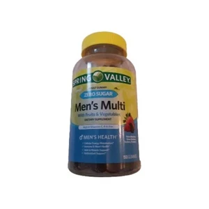 Spring Valley Zero Sugar Multi Gummy para hombre 150 unidades - Imagen 1 de 3