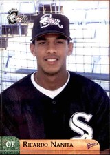 2003 Great Falls White Sox Multi-Ad 23 Ricardo Nanita Dominican Republic DR Card