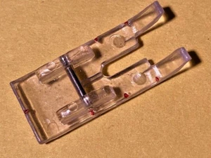 ¼ Clear Plastic Quilting Foot For Riccar Sewing Machine Fit Many Models - Picture 1 of 8