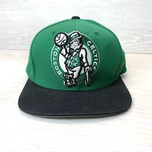 Boston Celtics Hat Cap Mitchell & Ness Snap Back Green Hardwood Classics - Picture 1 of 15