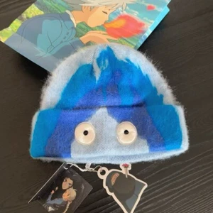 Howl's Moving Castle Special Series Knitted Hat Blue Fire - Picture 1 of 10