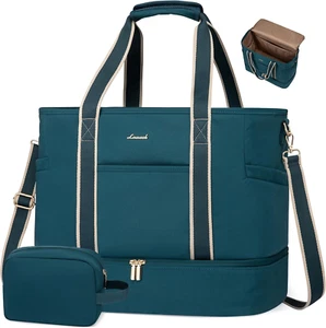 Travel Duffle Bags for Women, 45L Carry on Weekender Bags, Personal Item Travel - Picture 1 of 12