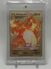 Pokémon Gold Charizard VMAX 020/189 - Gold Card!! 🔥 🔥