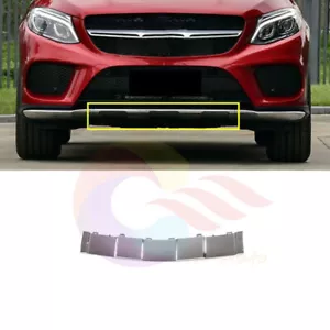 Chrome Front Bumper Lower Molding Panel Trim For Mercedes W166 X166 GLE GLS - Foto 1 di 12