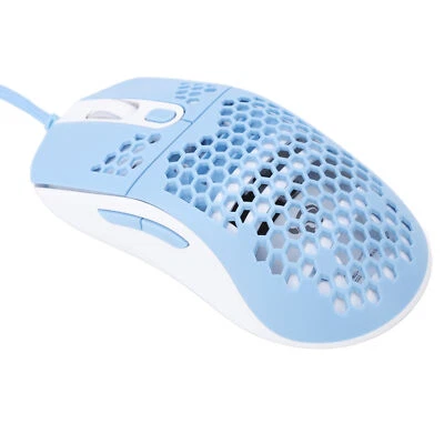 RGB Mouse Cellular Hollow Design Lightweight Wired Backlight 12000DPI 6 Leve ZZ1 - Image 1 of 4