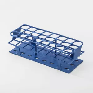 Test Tube Freezer Rack for 30mm Test Tubes, Holds 24, Blue 1 ea - Picture 1 of 1