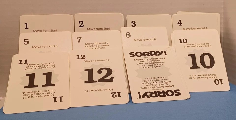 SORRY!  Board Game Replacement Pieces You Choose the ones you want - Image 1 of 1