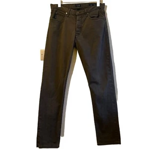 Pantalones chinos rectos de algodón Armani Jeans J21 para hombre W32 L32 gris calce regular - Imagen 1 de 24