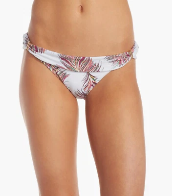 Vix L108952 White Floral Krishna Banded Swim Bottom Size L - Image 1 of 4