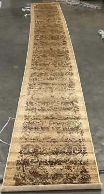 Tapete bege/multi 2'-3" x 18'-0" falha, preço reduzido 1172679701 LNH224A-218 - Imagem 1 de 4