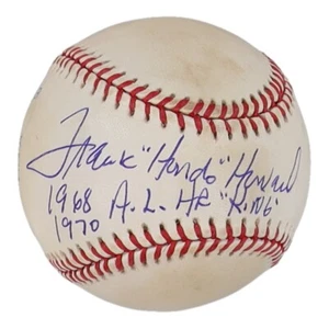 Frank "Hondo" Howard Signed AL Baseball (Beckett) Dodgers, Senators, Tigers 1.B. - Picture 1 of 9