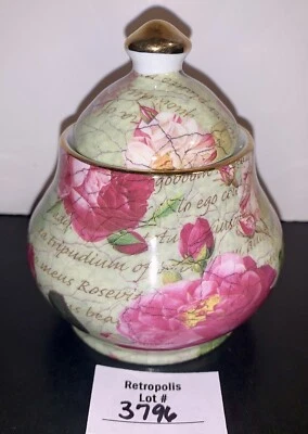 NINA CAMPBELL AZUCARERO FLORAL Verde Rosa Foto 1 de 4