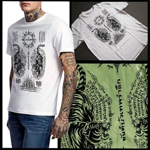 Muay Thai T-shirt Thai boxing Sak Yant Tiger Tattoo Thai Boxer Thailand tee - Picture 1 of 1