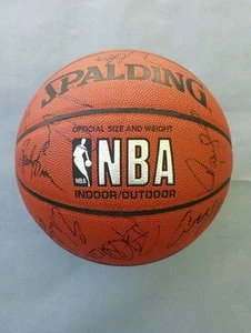 2001 NBA Boston Celtics Team Signed Basketball TRUTH Paul Pierce, Kenny Anderson - Picture 1 of 9