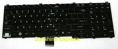 Toshiba Satellite P305 P300 L355 L505 US Keyboard MP-06873US-9204 AEBD3U00150-US - Image 1 of 2