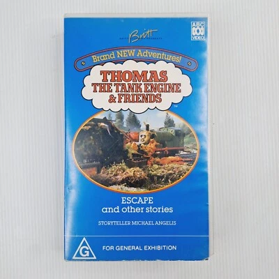 Thomas the Tank Engine & Friends: Escape and Other Stories VHS Video Tape 1997 - Image 1 of 4