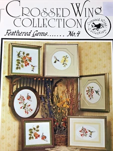Collezione Ala Incrociata Tabella Punto Croce Gemme PIUMATE n. 4 colibrì - Foto 1 di 12