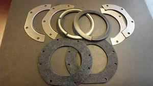 Steering knuckle seals pair Fit Jeep Willys MB GPW CJ2A M38 M38A1 Dana 25 axle - Foto 1 di 2